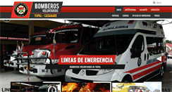 Desktop Screenshot of bomberosyopal.com